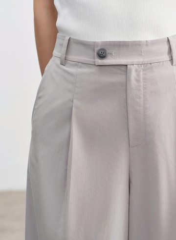 工裝涼感天絲寬褲