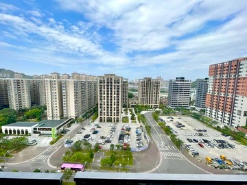 超稀有漢皇吾岳頂樓露台層峰大戶三房坡平車｜新北市新店區中山路