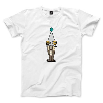 黏體 Bro - 白 - 中性版T恤