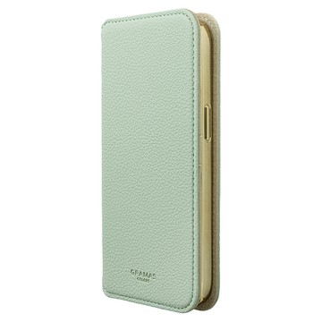 GRAMAS i15系列 Shrink 掀蓋皮套手機殼  iPhone 15 Pro  綠色