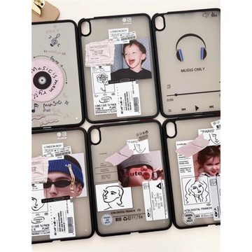 歐美2022年新款iPad Air4保護套mini5平板殼pro11硬殼10第十代9適用蘋果air2亞克力3迷你6外殼10.2寸防彎7代8