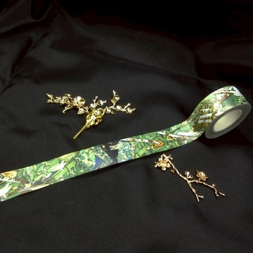 賢者不在-鑽石雷射箔押-燙金紙膠帶