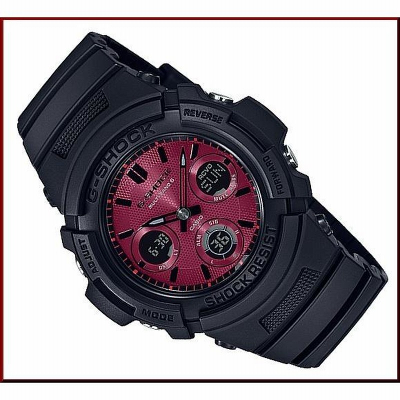 CASIO カシオ G-SHOCK AWG-M100SAR-1AJF レッド
