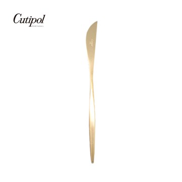 葡萄牙Cutipol MOON系列22CM主餐刀 (香檳金)