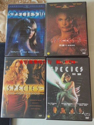 異種1-4系列DVD 經典科幻恐怖片收藏 邁克爾馬德森主演 保存完好播放正常 二手影音光碟 科幻迷必收