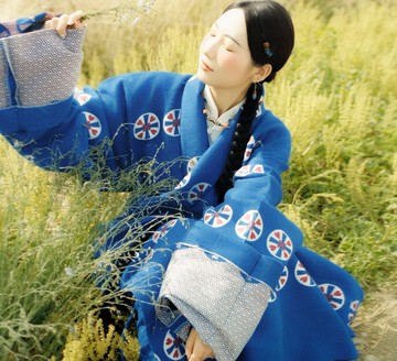 【云影斑駁】新中式復古藏風 日常藏袍