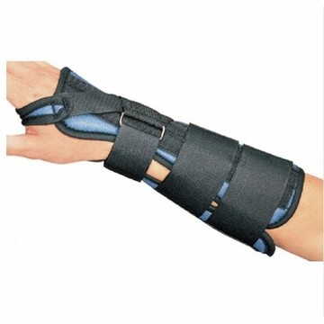 Wrist Splint PROCARE Foam / Tricot Left Hand Gray Large 1 Each by DJO