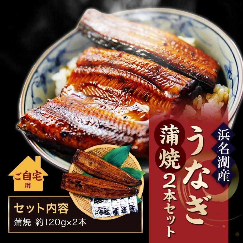 国産うなぎの最高峰 浜名湖うなぎ≪長蒲焼120ｇ×2本≫ 残暑見舞い　敬老の日※自宅用のためのし対応不可