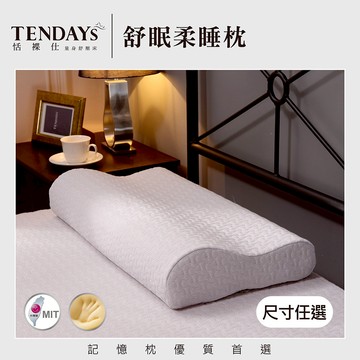 【TENDAYS】記憶枕 舒眠柔睡枕（7cm 8cm 9cm 10cm 枕頭高度可選）人體工學枕