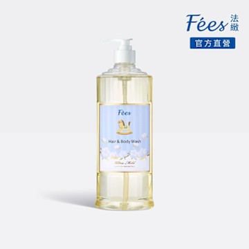 Fees法緻 嬰兒柔護洗髮沐浴精-棉花600ml