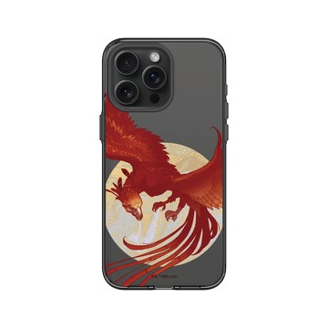 iPhone 15 Pro Max Clear 酷墨灰 - 哈利波特 Harry Potter - 佛客使Fawkes