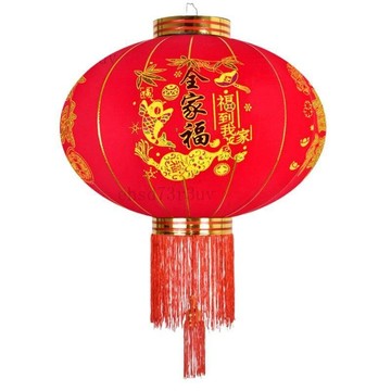 台灣現貨 新年燈籠 門口大紅燈籠 植絨燈籠 春節 新年 裝飾 喜慶 福字 絨佈燈籠 防水 全紅燈籠 廟宇燈籠 大紅燈籠