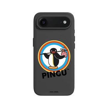 iPhone Air SolidX 黑 - Pingu 企鵝家族 - 要跟我一起走嗎？