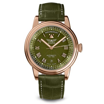 DOUGLAS DAY-DATE 41 飛行員機械腕錶