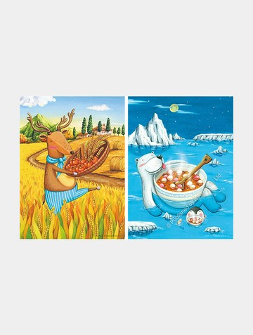 歡慶豐收_秋分+幸福團圓_冬至/48片x2/古依平