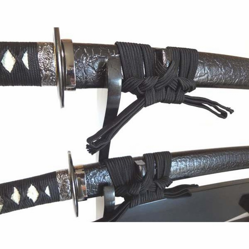 模造刀、大、小、揃、刀掛付 宮本武蔵の愛刀 『武蔵拵』（模造