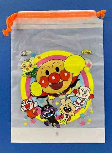 【震撼精品百貨】麵包超人 Anpanman 麵包超人縮口袋/收納袋-全員到齊#14649 震撼日式精品百貨