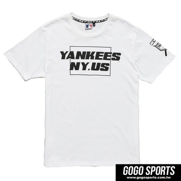 MLB-洋基隊LOGO圖樣潮流短T(男)