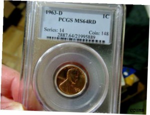 品質保証書付】 アンティークコイン NGC PCGS 1963-D Lincoln BU UNC