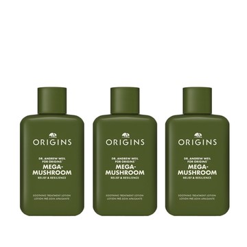 ORIGINS品木宣言 Dr. Weil 青春無敵靈芝光潤機能水 50ml (三入組)