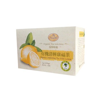 曼寧有機檸香康福茶20入