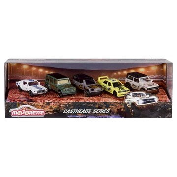 maJORETTE 美捷輪 CastHeads 小汽車 5件組  1套  多色