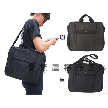 公事包小容量可放14吋電腦A4資料夾隨身高單數防水尼龍布手提肩背斜側台灣製造品質保證