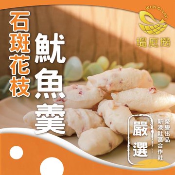 【新港社合 X 塭底撈】石斑花枝魷魚羹丸300g/包 5包/組 快速料理 簡單氣炸就很美味 煮麵煮湯煮粥都可以