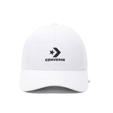 Converse Lock Up Baseball 棒球帽 白色 星箭 Logo 休閒 遮陽帽 10022130-A02
