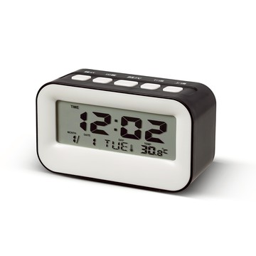 [RONEVER] LCD數字鬧鐘 CK006 黑