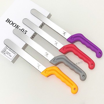 購滿99出貨 新品熱銷 獨立包裝花泥刀切花泥工具專用刀柄刀具花店用品長刀圓口