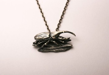 赫克力士長戟大兜蟲項鍊