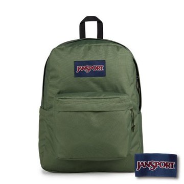 JANSPORT -SUPERBREAK PLUS 校園系列後背包 -軍綠色