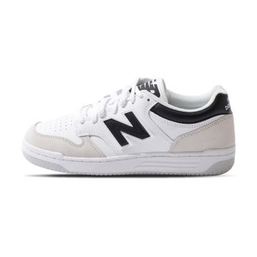 New Balance NB 480 男鞋 女鞋 黑白色 皮革 麂皮 運動 休閒鞋 BB480LIW