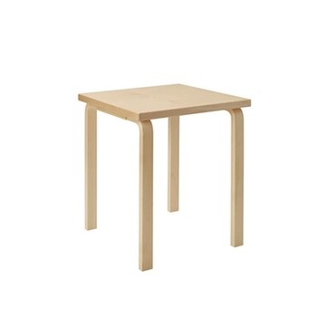 Aalto Table 80C 方桌（原木色、60 公分）