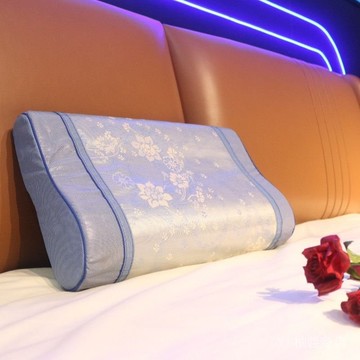 ✨可開發票#夏季冰絲泰國乳膠學生枕套55x35成人60x40兒童50x30單人美容套#免運