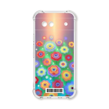 Pixel 8 / 8 Pro / 8a 殼 TRON GOOGLE Pixel 8A 炫彩花朵  載具 四角防摔殼 手機殼