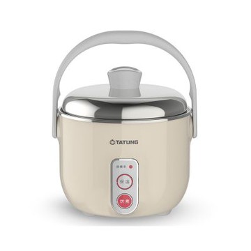 TATUNG大同 3人份不鏽鋼配件電鍋-奶茶色 /台 TAC-03D-NBI