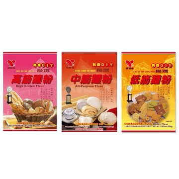 (低消$150出貨）仙知味 麵粉500g 中筋 / 低筋 / 高筋
