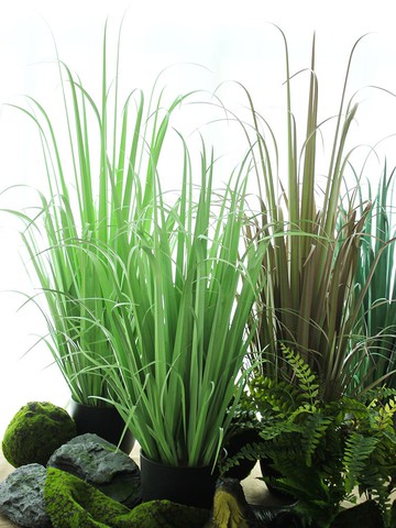 仿真千年木盆栽假綠植寬葉草盆景室內大型落地植物造景裝飾品擺件