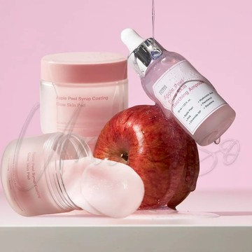 【Universo Mart】韓國SUNGBOON EDITOR 蘋果皮澎彈舒緩 安瓶/棉片