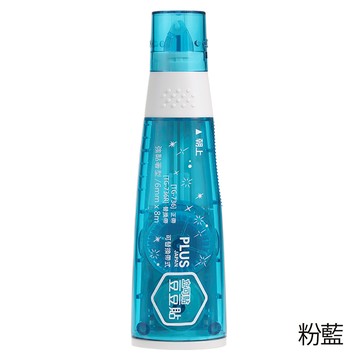 【龍品文創】PLUS 台灣普樂士 38113 TG-736 6x8M 豆豆彩貼-藍
