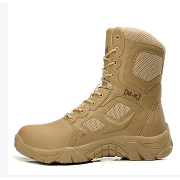 新款 勞保鞋 鞋 工作鞋 勞保靴 靴 防砸防刺工作靴 高幫靴 靴子 皮靴 側拉鍊 鋼