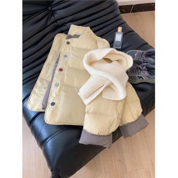 高充絨量版型巨好看的白鴨絨羽絨服女2025冬季新款高級感保暖短款