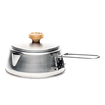 ZED 便攜式不鏽鋼茶壺 ZBACK0306 輕巧耐用 露營旅行適用  Silver  800ml  1個