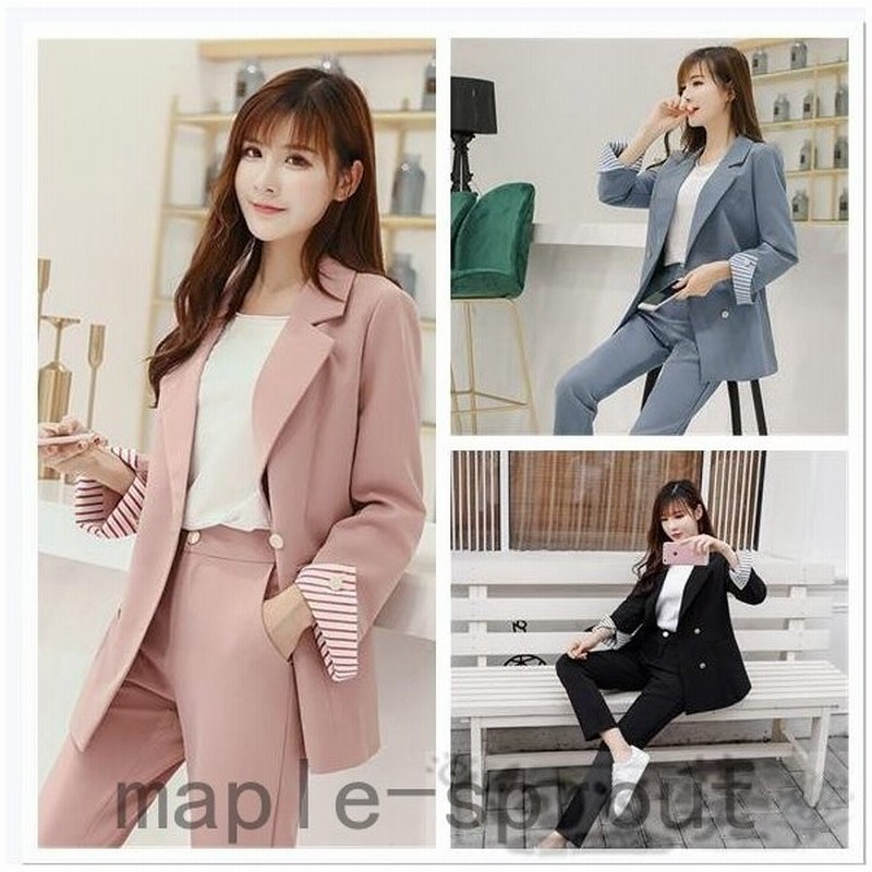 入学式に セットアップおしゃれ スーツ風 至上 スーツ風