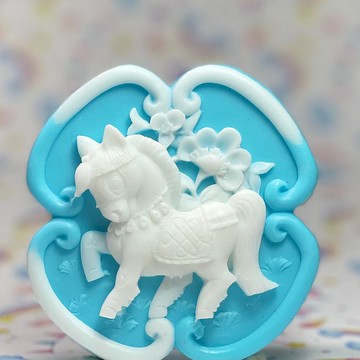 歡樂動物 12生肖(馬) 香氛皂 可客製顏色/香氛