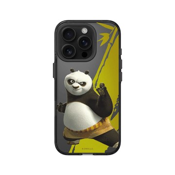 iPhone 16 Pro Clear (相機按鈕) 酷墨灰 - Kung Fu Panda - 阿波