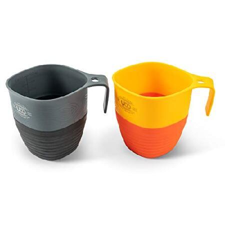 UCO Collapsible Camp Cup for Camping, Backpacking, and Hiking, 12 Ounces, Pack 並行輸入品