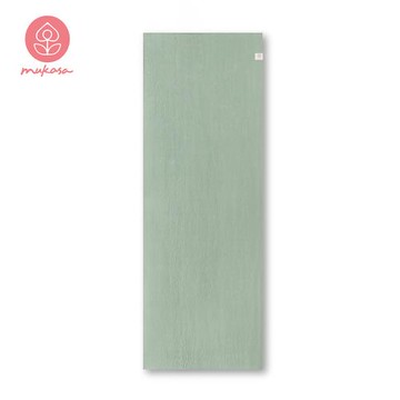 [Mukasa] 天然橡膠瑜珈墊 6mm - 鼠尾草/木質紋 - MUK-23109